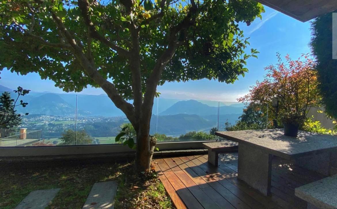 كاريماريو Family Suite With Garden And Amaizing View To Lugano المظهر الخارجي الصورة